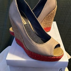 Calvin Klein platform shoes